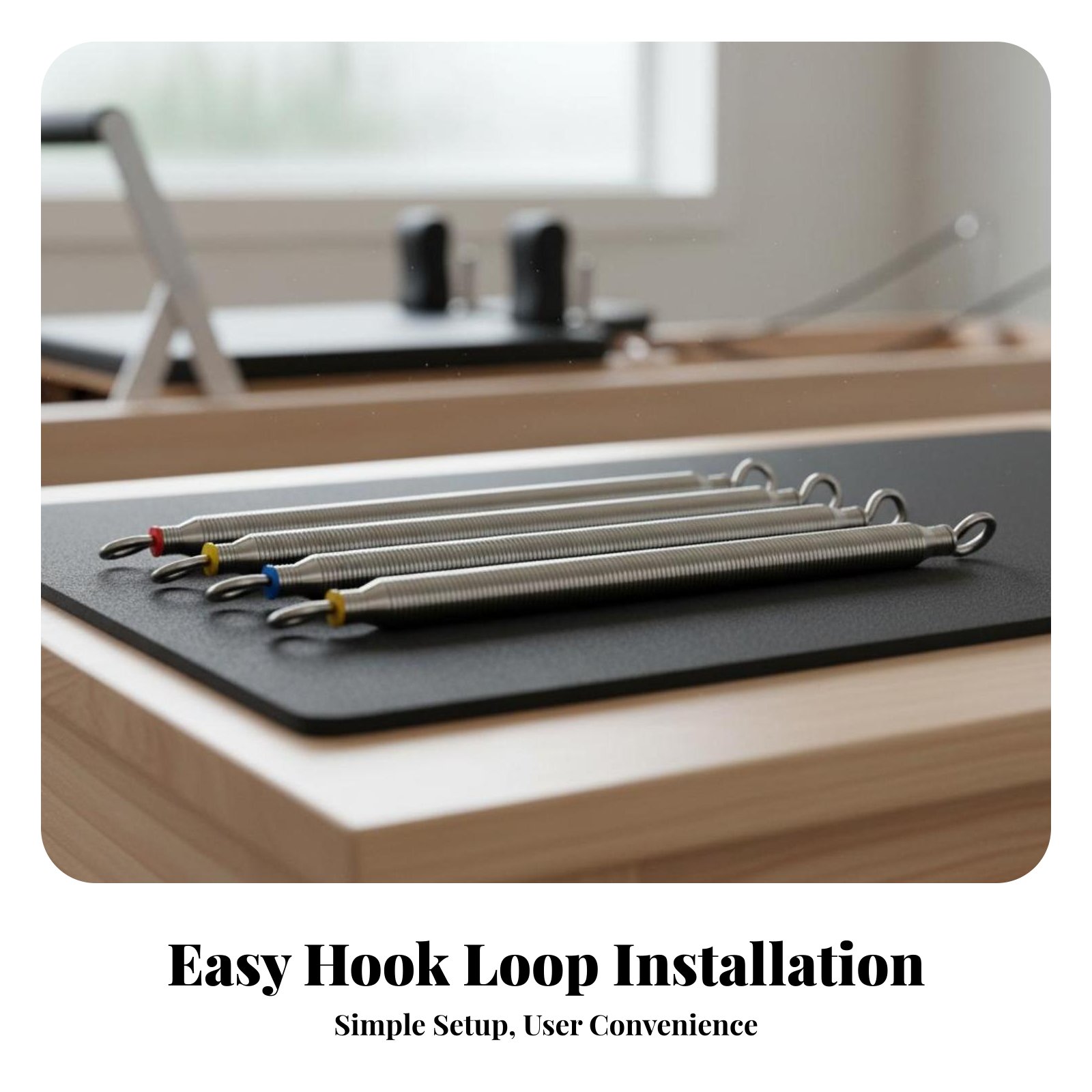Pilates & Yoga Unleashed International Academy - Pilates Reformer Coil Stainless Steel Gym