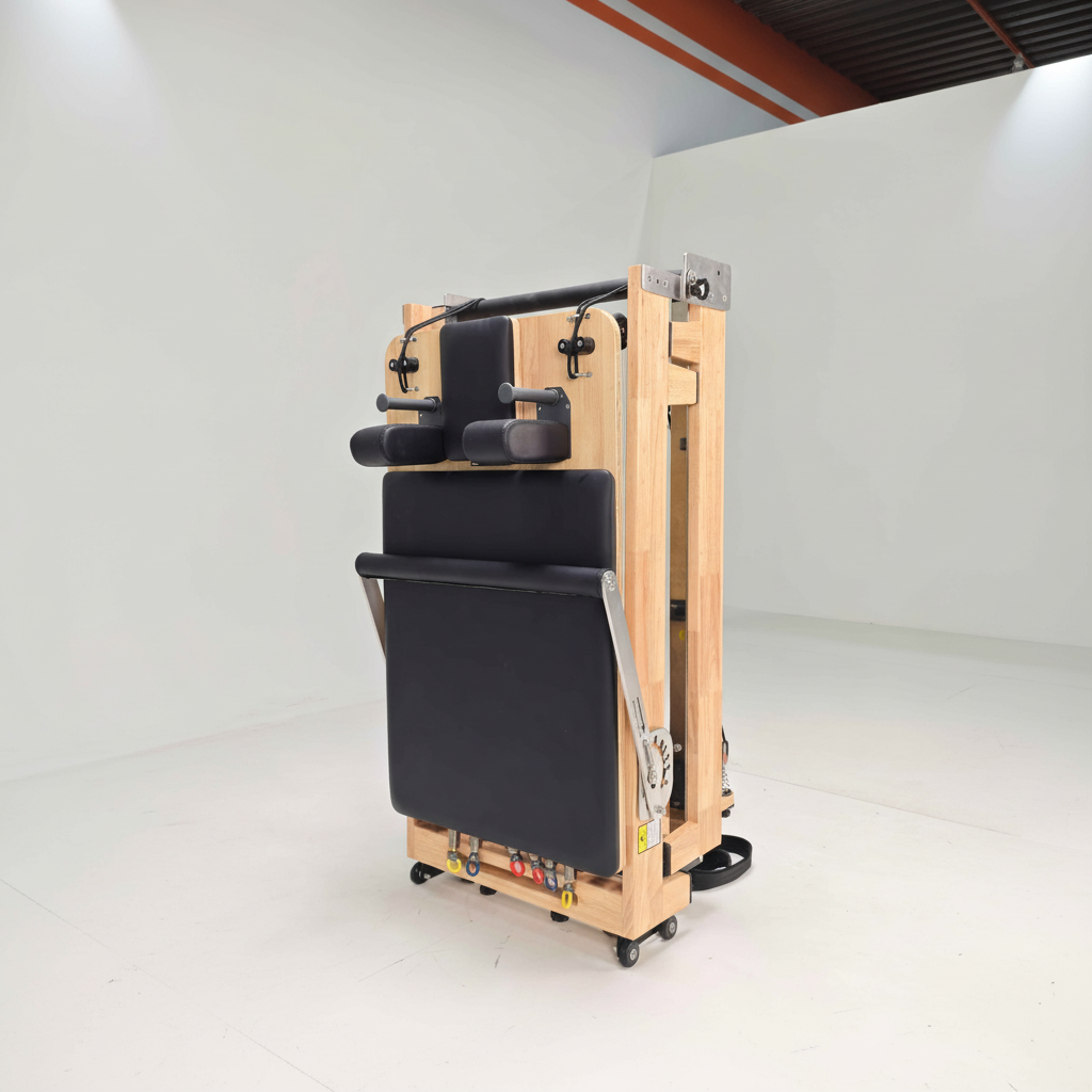 Pilates & Yoga Unleashed International Academy - Commercial Foldable Oak & Aluminum Pilates