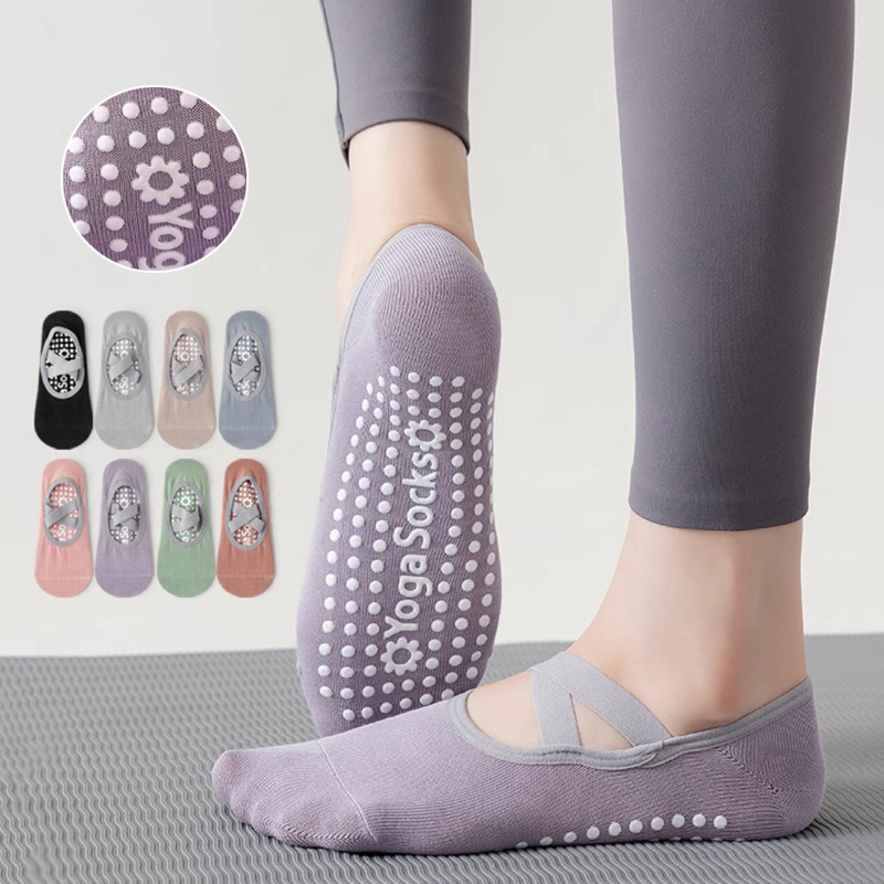Pilates Is Yoga - Breathable Towel Bottom Yoga Socks Women