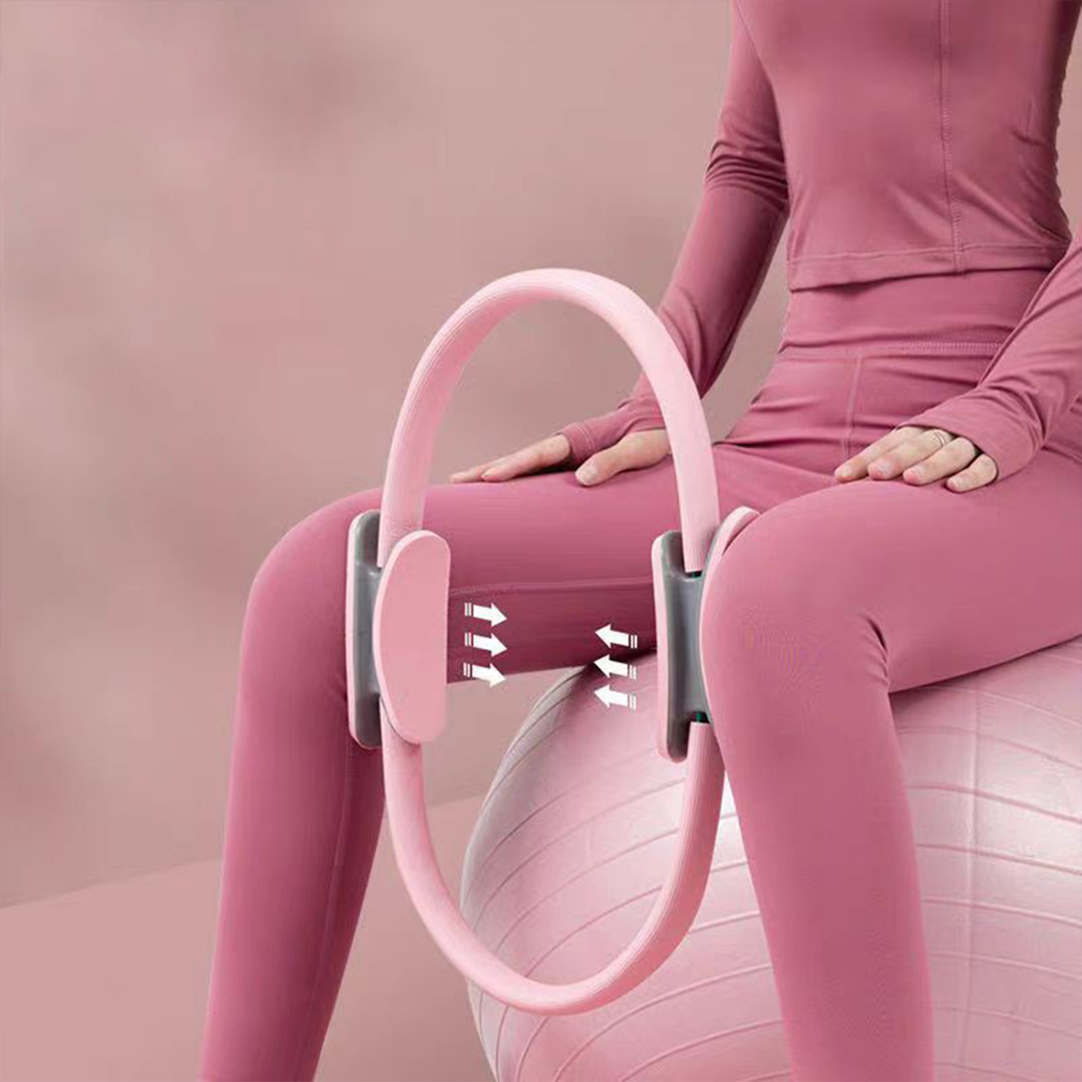 Yoga Pilates Girl - Yoga Fitness Ring Circle Pilates Women