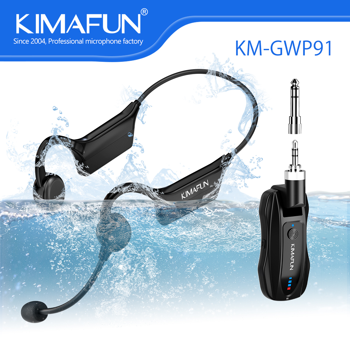 Pilates Yoga Coach - KIMAFUN Sport Headset Wireless Waterproof Sweatproof