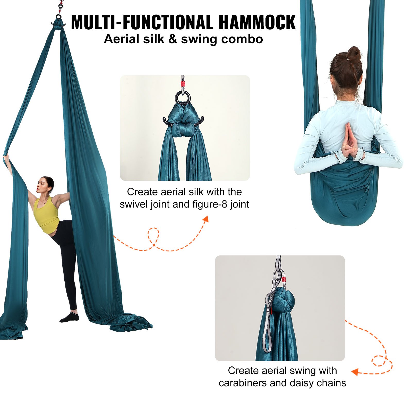 Aerial Silk & Yoga Swing, 8.7  – обзор и цена Aerial Silk Hammock