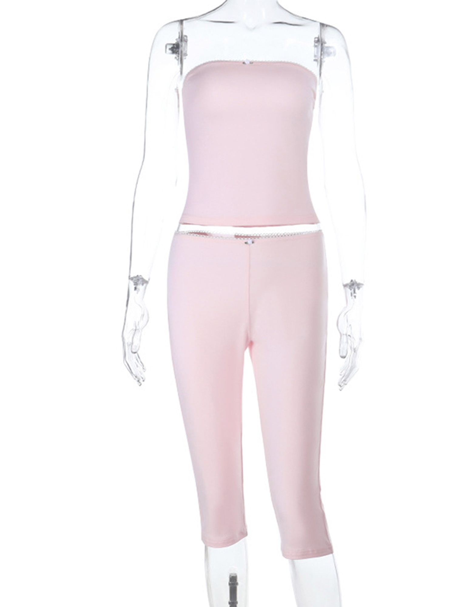Women Yoga Outfit Strapless Tu – обзор и цена Pilates Is Yoga