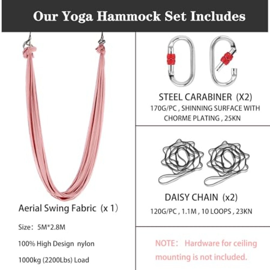 5.5 Yards Aerial Silk Swing Ou – обзор и цена Aerial Silk Hammock