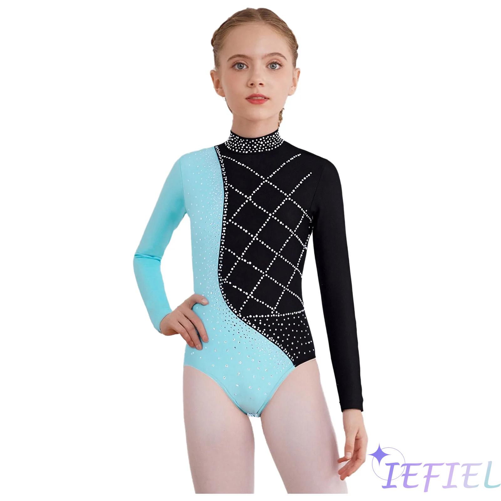 Girls Shiny Rhinestones Gymnas – обзор и цена Yoga Pilates Girl