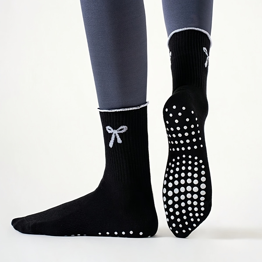 Black long tube sports socks w – обзор и цена Pilates Yoga Youtube