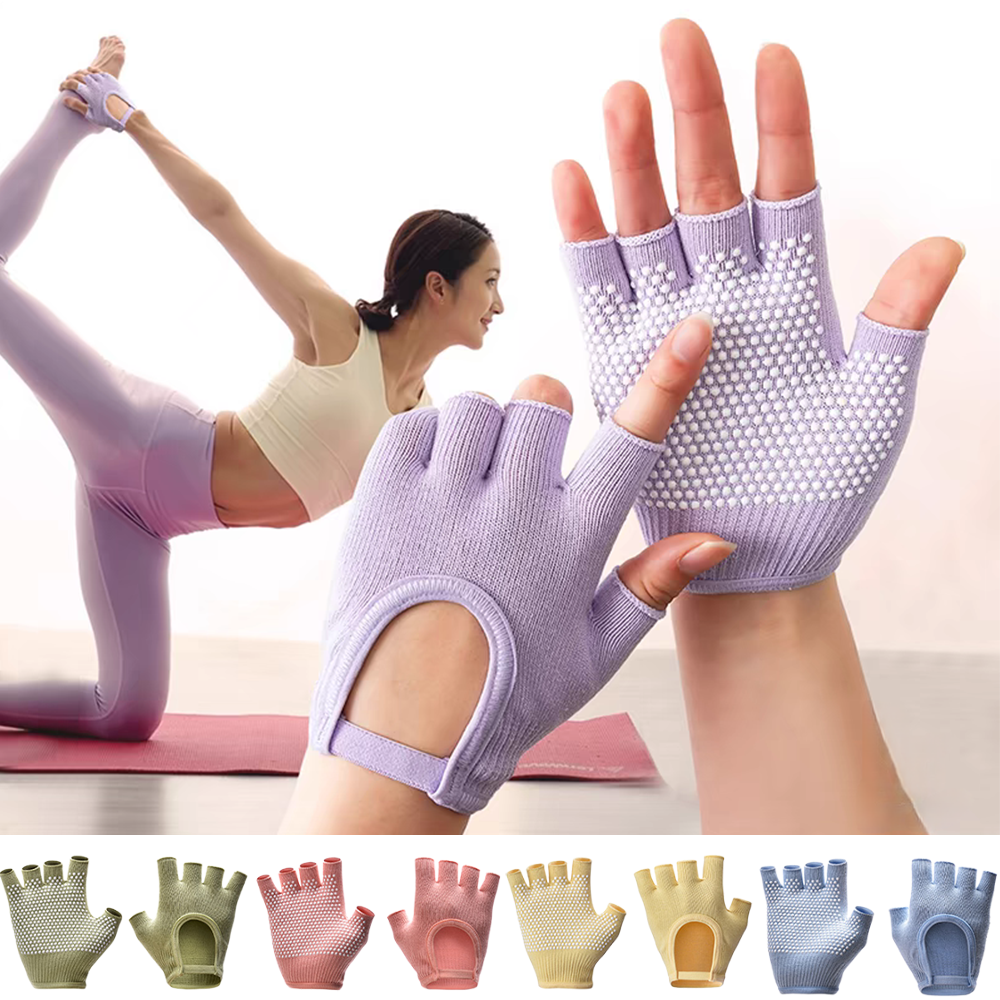 1Pair Half Finger Yoga Antisli – обзор и цена Pilates Yoga Aerial