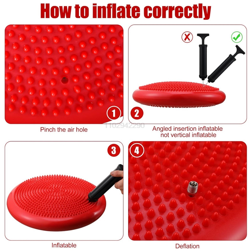 13.5in / 34cm Inflated Wobble  – обзор и цена Exercise Disc Inflatable
