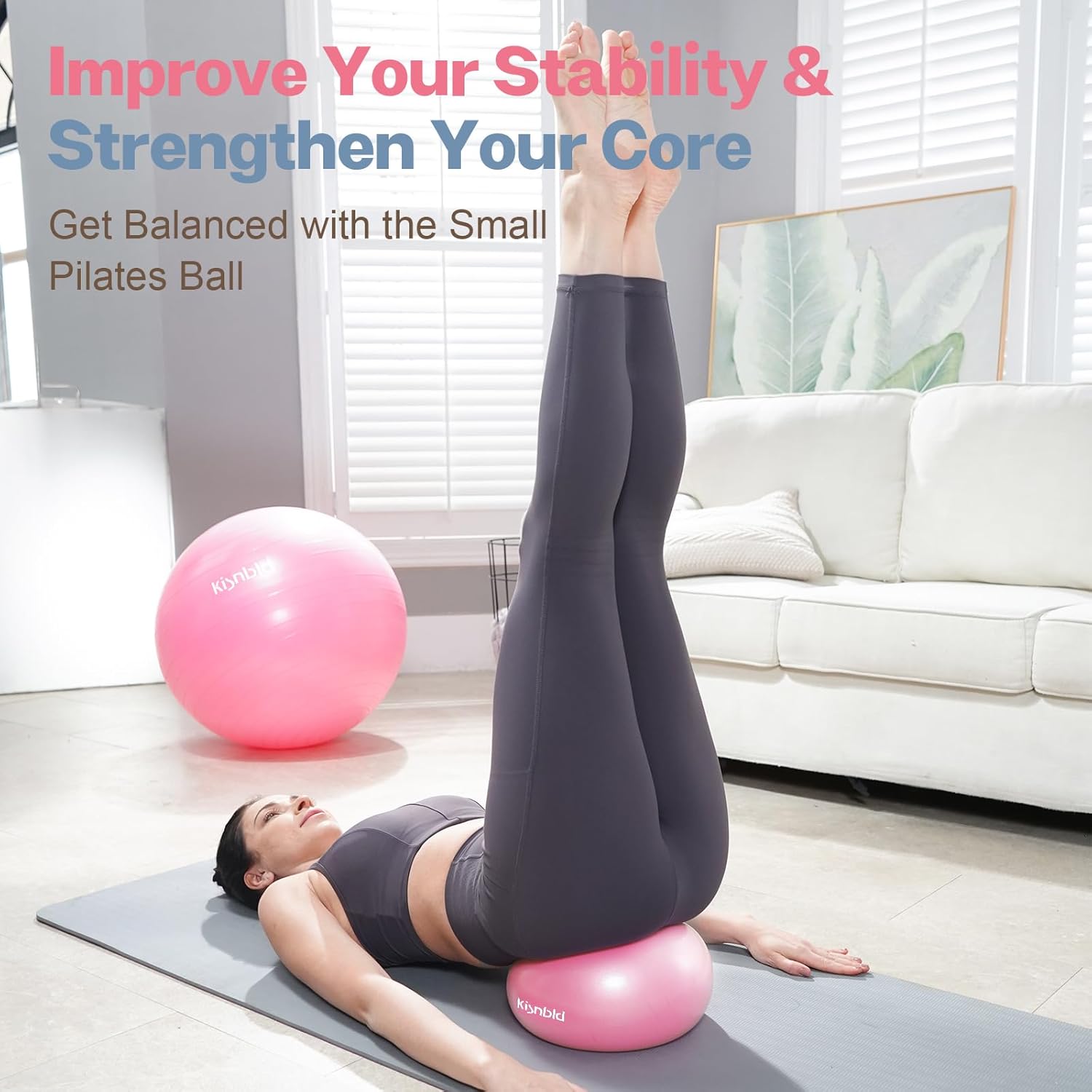 9 Inch Mini Pilates Ball, Anti – обзор и цена Pilates Ball Mini