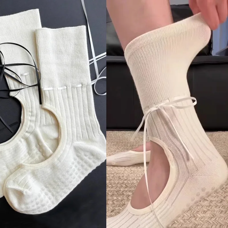 Fashion Women Yoga Socks Ribbo – обзор и цена Pilates Yoga Youtube