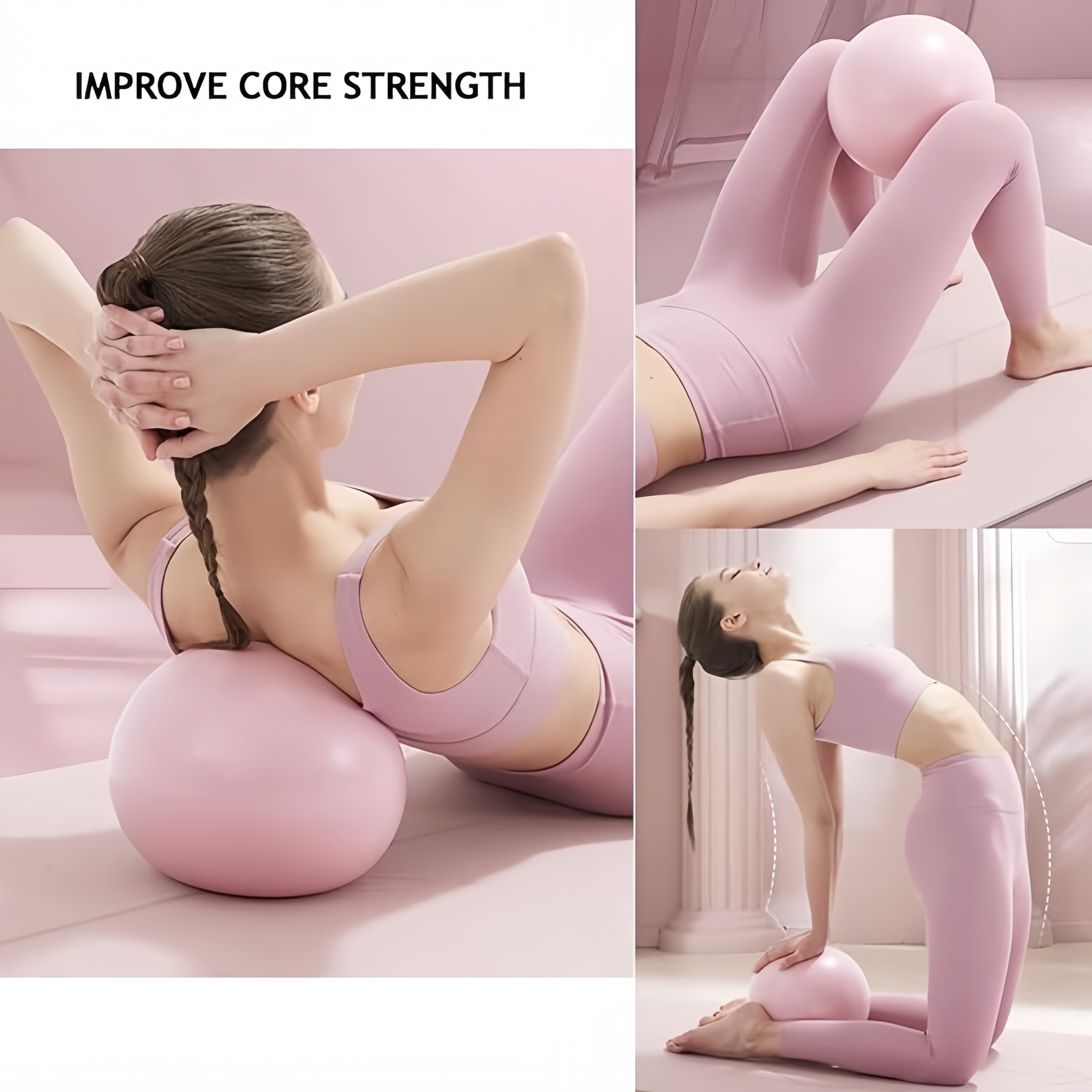 10-Piece Pilates Loops Yoga Ki – обзор и цена Pilates Ball Mini