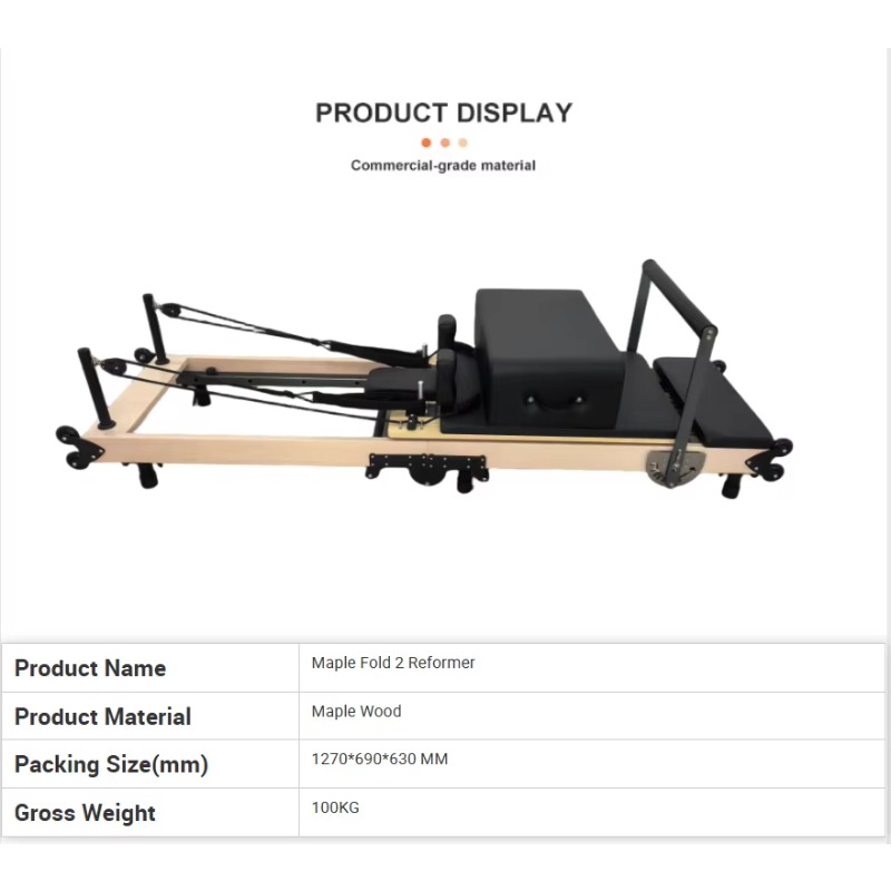 Heavy-Duty Maple Pilates Refor – обзор и цена Pilates & Yoga Unleashed International Academy