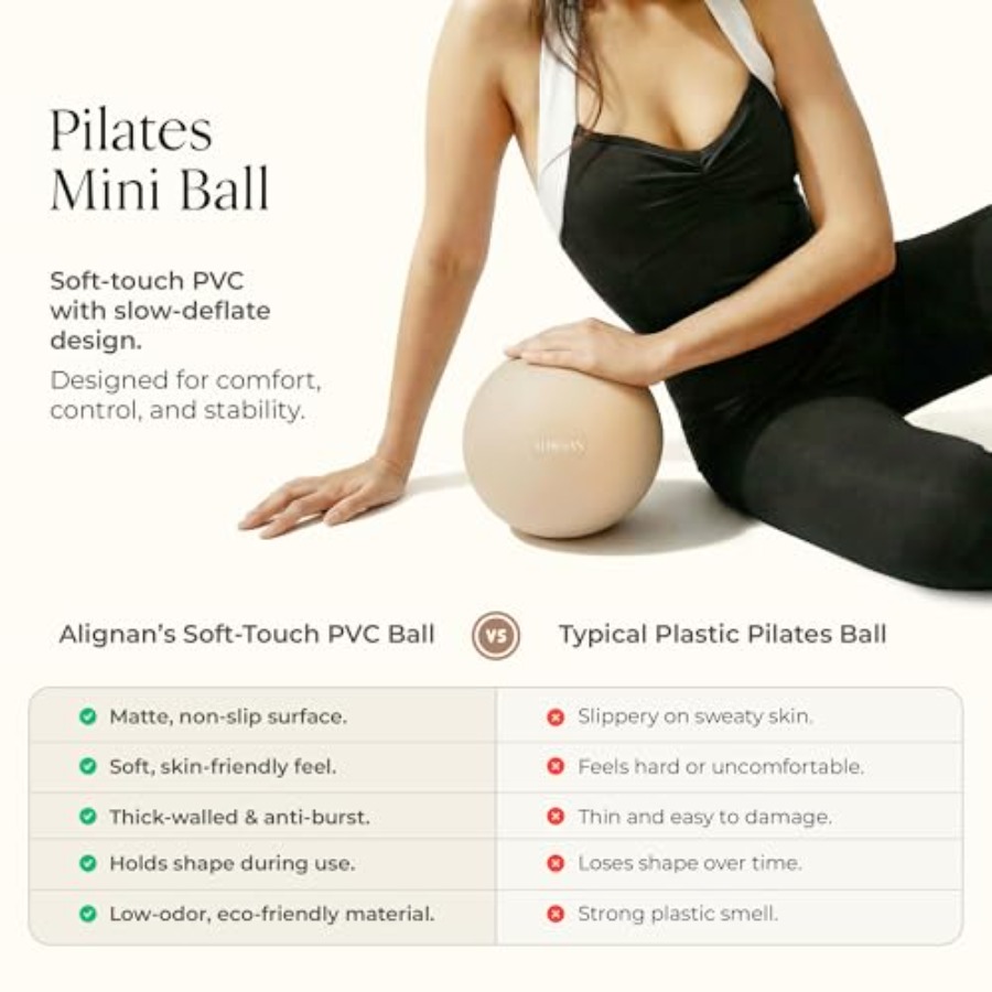 Pilates Kit for Home Workouts  – обзор и цена Pilates Ball Mini