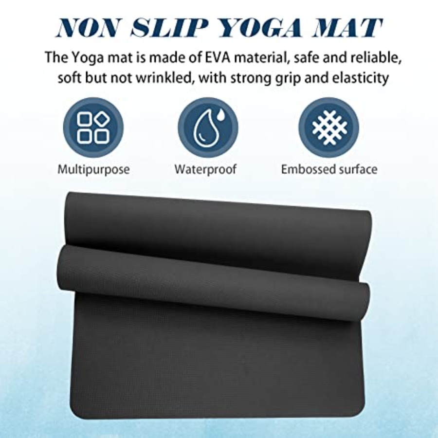 10 Pack 68'' x 24'' x 4mm Thic – обзор и цена Pilates Yoga Mat Thickness