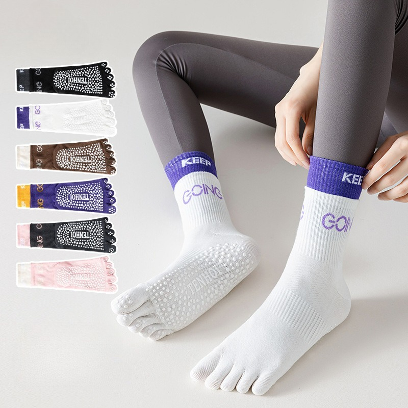 5 Toe Socks for Women Girls No – обзор и цена Yoga Pilates Girl