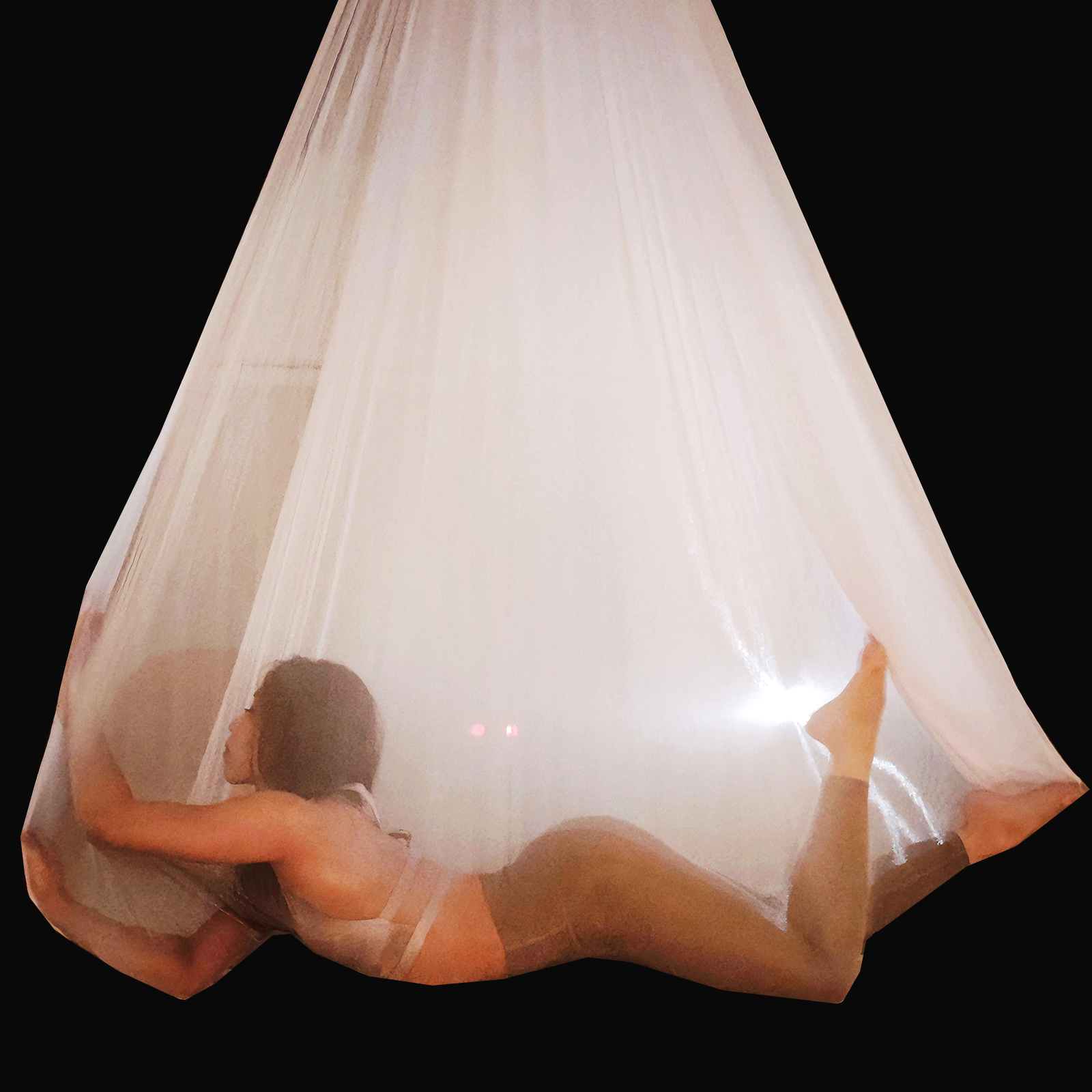 8m aerial yoga hammock transpa – обзор и цена Aerial Silk Hammock