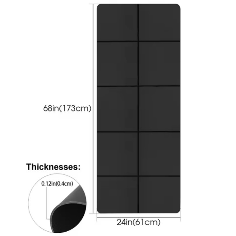 Yoga Mat Anti-skid Sports Fitn – обзор и цена Pilates Yoga Mat Thickness