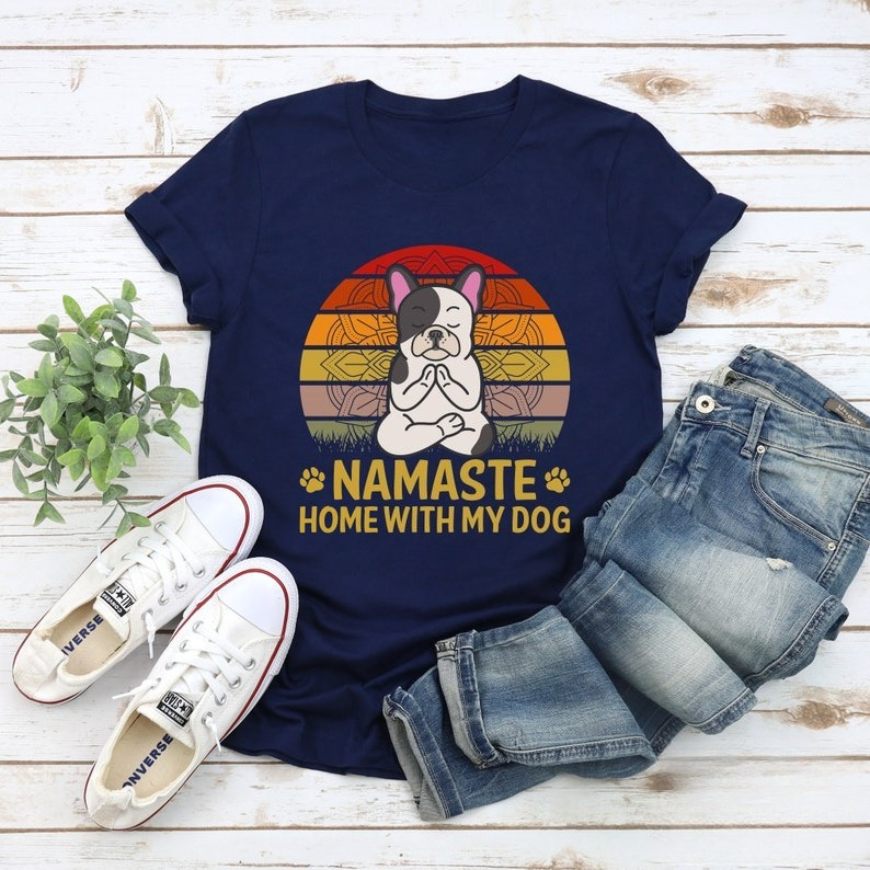 Cute Cartoons Dog Namaste Shir – обзор и цена Pilates Yoga Instructor