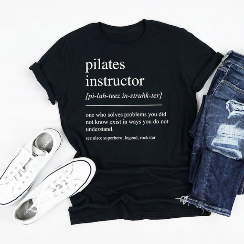 Pilates Instructor Cotton T-sh – обзор и цена Pilates Yoga Instructor