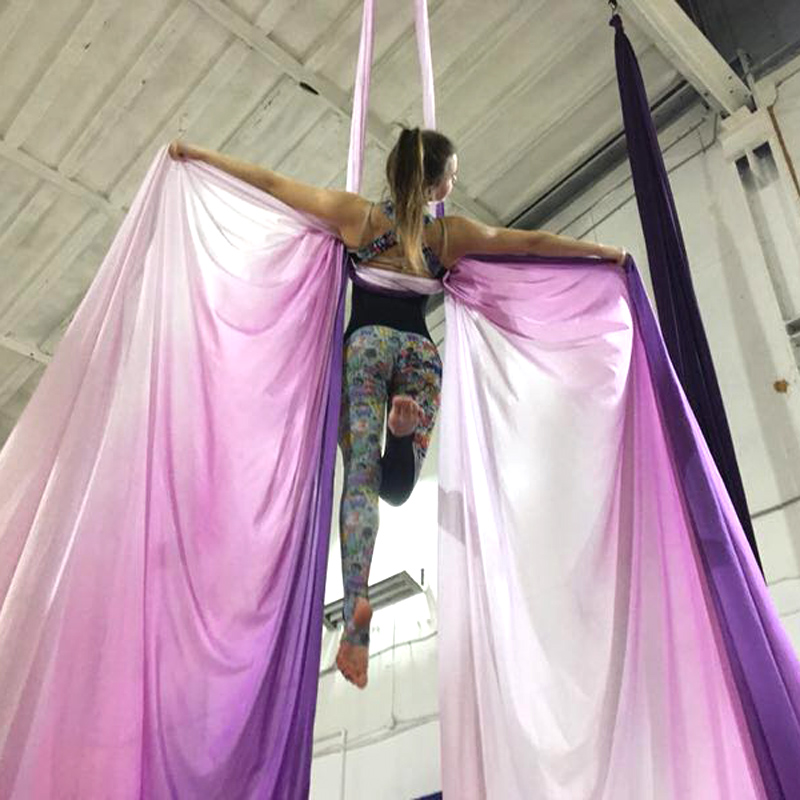 Ombre Anti-Gravity Yoga Hammoc – обзор и цена Aerial Silk Hammock