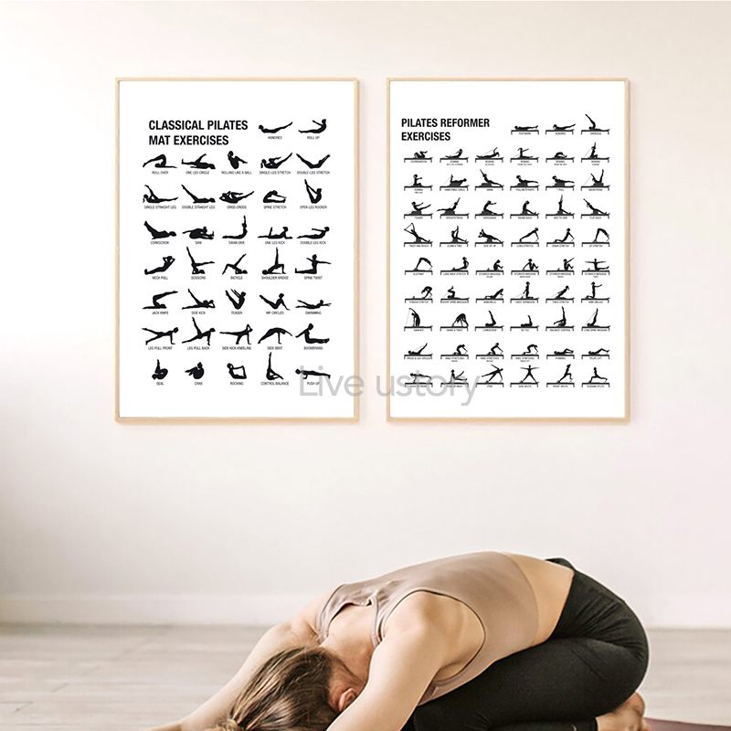 Frameless Pilates Workout Char – обзор и цена Pilates Is Yoga