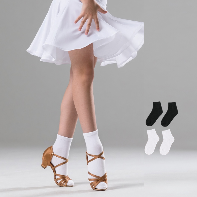 Girls Women Latin Socks White  – обзор и цена Yoga Pilates Girl