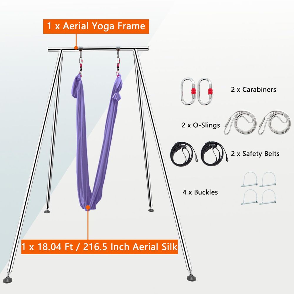 9.6 FT 115.3 Inch Adjustable H – обзор и цена Aerial Silk Hammock