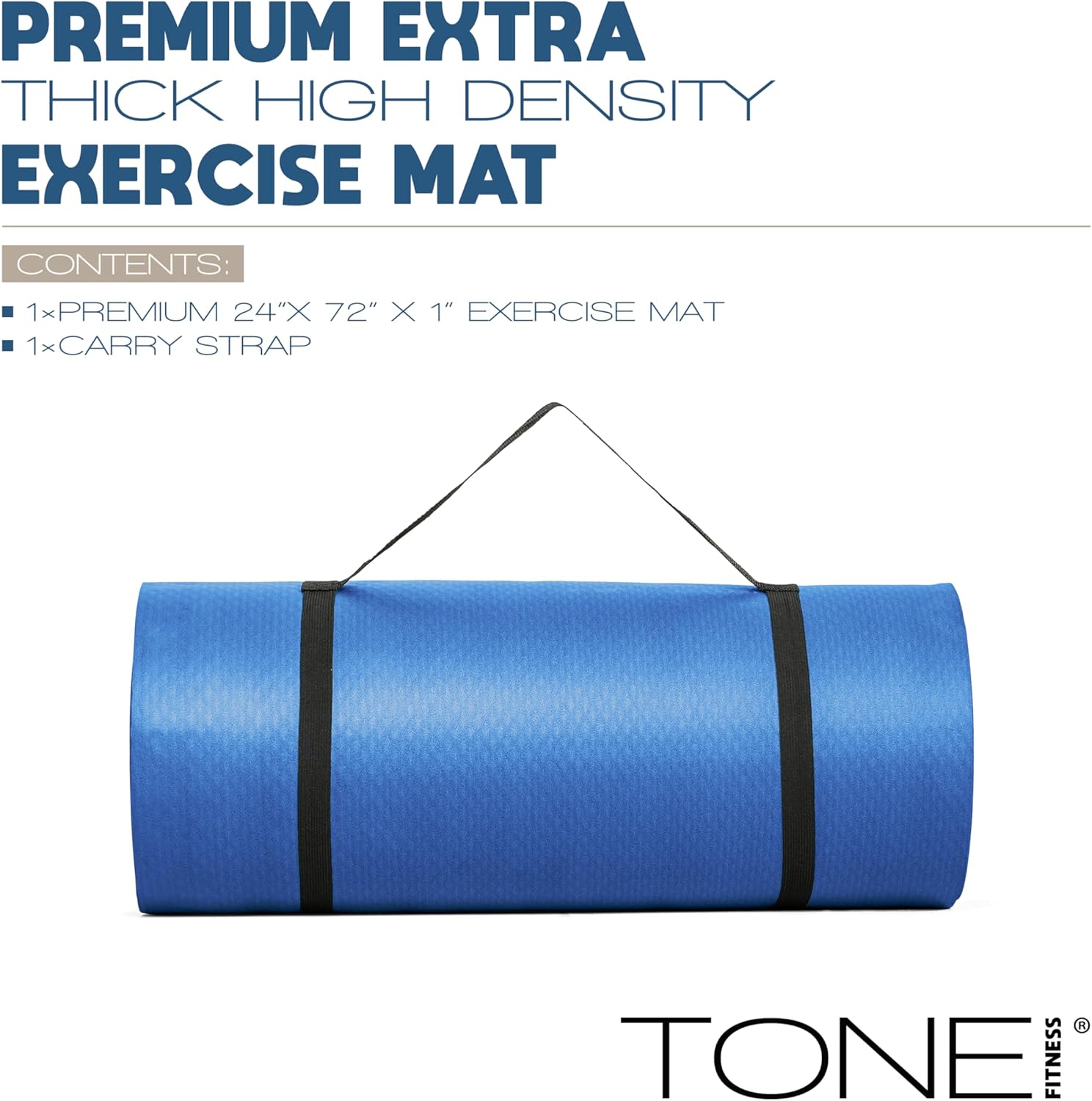 1-Inch Thick Yoga Mat, High-De – обзор и цена Pilates Yoga Mat Thickness